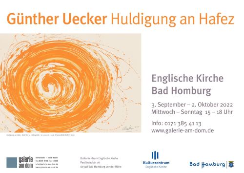 Günther Uecker - Huldigung an Hafez