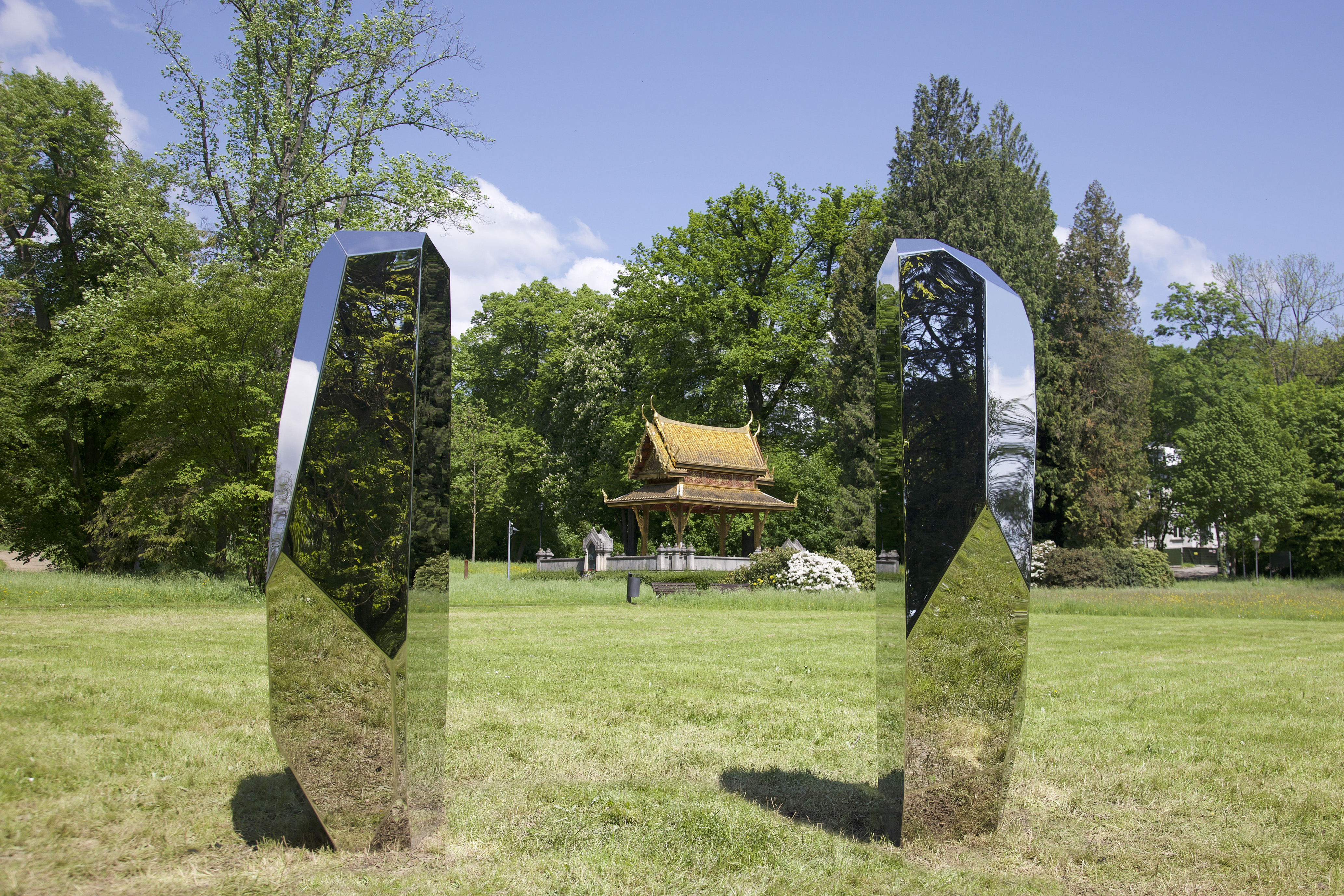 Arik Levy: Rock Gate 203, 2023 | Blickachsen 13, Bad Homburg